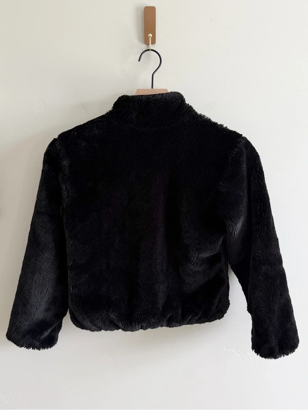 North Face Girls’ Reversible Mossbud Jacket in Black